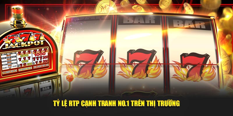 Tỷ lệ RTP cạnh tranh no.1 trên thị trường
